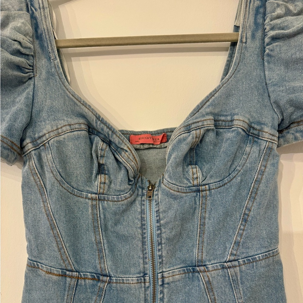 SIGNATURES denim minidress - Picture 11 of 13